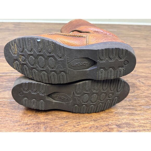 KING RANCH CHIPPEWA Full Leather Snake/Hunting Boots, Sz 9B - Picture 8 of 10